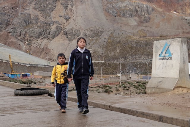 Residents of New Morococha complain that the old village had a much more dynamic economy and say Chinalco’s promises never materialised. Photo- Marco Alegre:Convoca