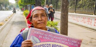 Comuneros de Azqueltán exigen justicia en CDMX: denuncian asesinato e intentos de despojo