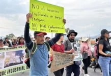 Continua presión para imponer megarecicladora en San José de Chiapa, Puebla
